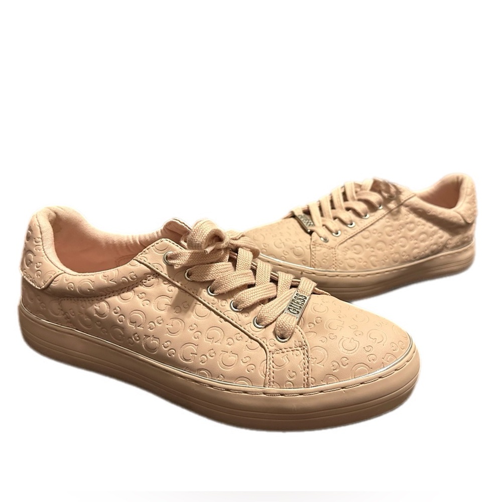 Guess light pink sneakers